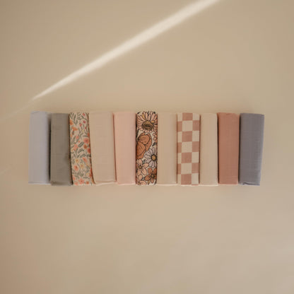 Mushie Organic Cotton Changing Pad Liners: Calming Muslin Comfort