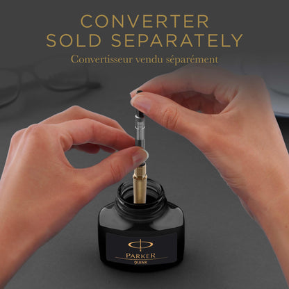 Parker QUINK Ink Bottle: The Zero-Waste Refill That Eliminates 600 Disposable Plastic Cartridges