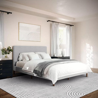 LUXRUG 6x9 OEKO-TEX Certified Modern Abstract Washable Rug