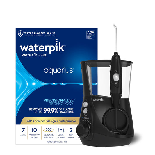 Waterpik Aquarius Water Flosser WP‑662 | TRUE Shift Oral Care Power Jet