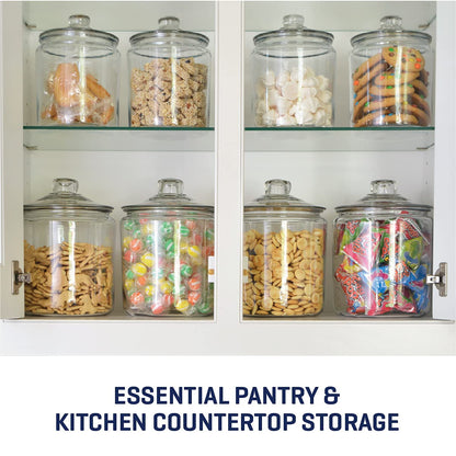 Anchor Hocking Heritage Hill 2-Gallon Glass Jar with Glass Lid