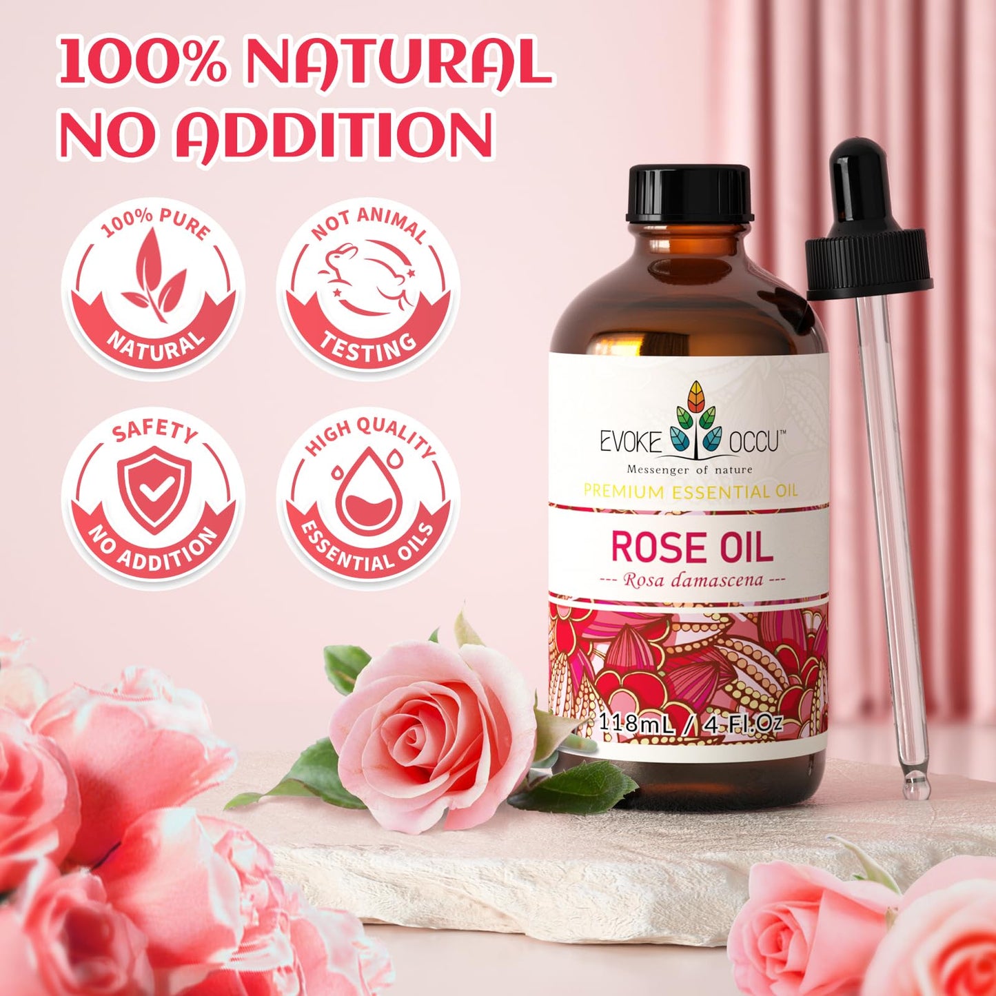 EVOKE OCCU: 100% Pure Clary Sage Essential Oil, 4oz
