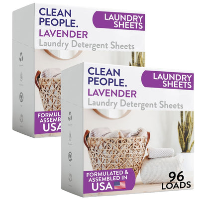 Toxin-Blocking Sleep & Laundry: Non-Toxic Clean People Ultra-Concentrated Detergent Sheets