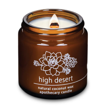 Non-Toxic Coconut Wax Candle: Signature Crackling Wood Wick, Phthalate-Free, 60-Hour Clean Burn