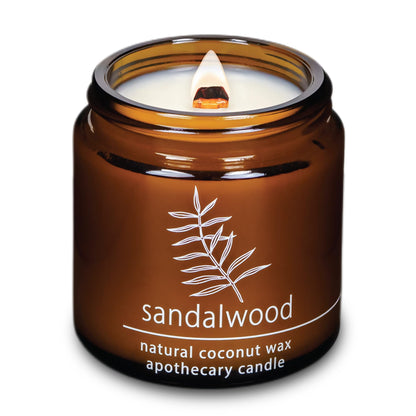 Non-Toxic Coconut Wax Candle: Signature Crackling Wood Wick, Phthalate-Free, 60-Hour Clean Burn