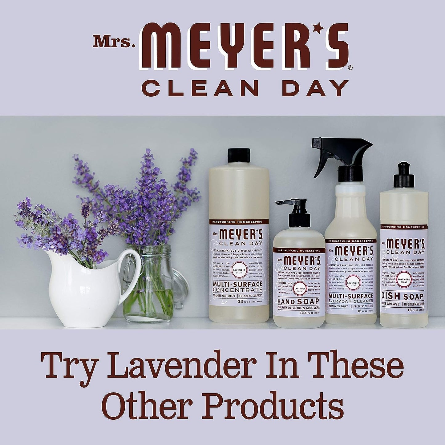 Mrs. Meyer's Clean Day Lavender Concentrated Liquid Laundry Detergent