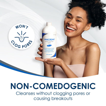 Fragrance-Free, Sulfate-Free Gentle Liquid Cleanser for Face & Body – Vanicream