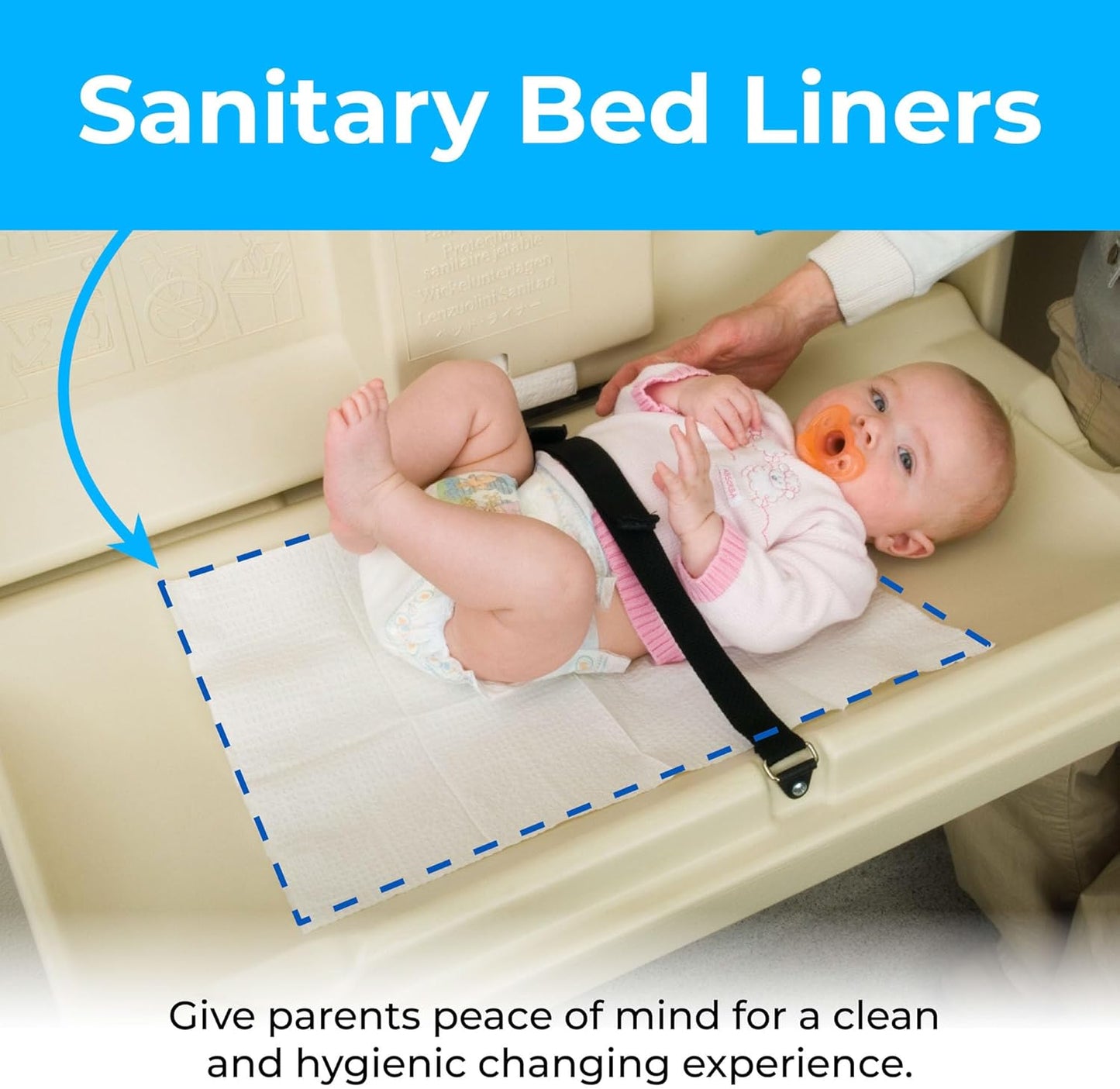 KoalaKare Sanitary Bed Liners: 3-Ply Biodegradable Protection