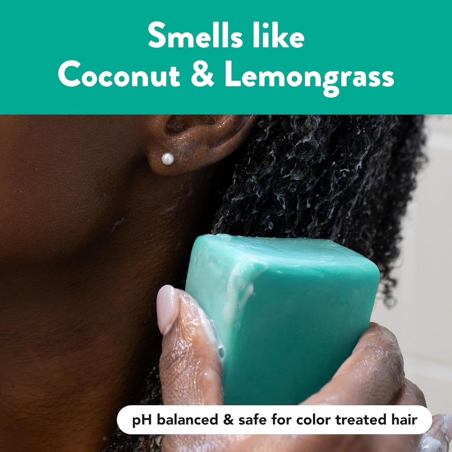 Plastic-Free Curl Conditioner Bar, Vegan & Silicone-Free – Ethique