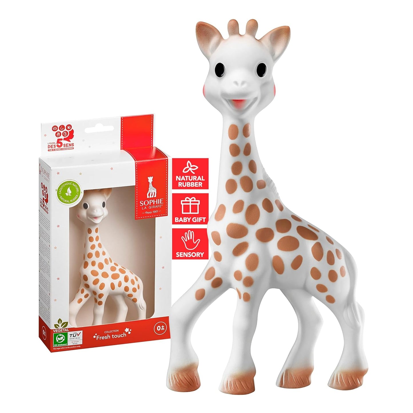 Sophie la girafe: Original 100% Natural Rubber Teether