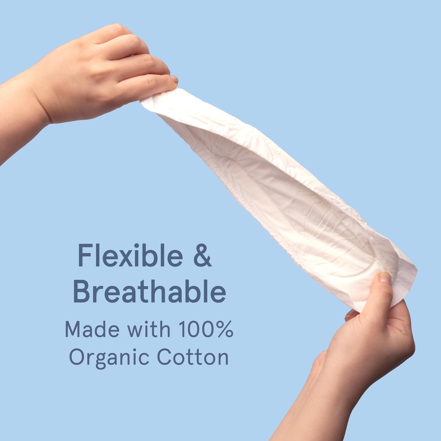 LOLA 100% Organic Cotton Max Absorbency Postpartum Pads