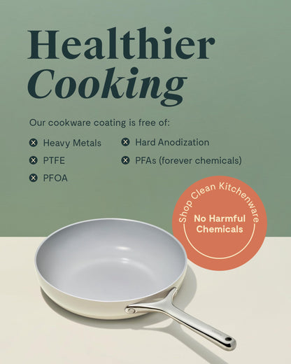 Caraway Nonstick Ceramic Fry Pan (8-Inch Mini)