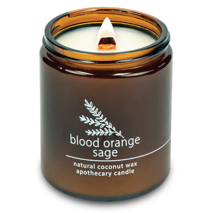 Non-Toxic Coconut Wax Candle: Signature Crackling Wood Wick, Phthalate-Free, 60-Hour Clean Burn