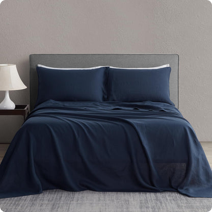 DAPU Pure Linen Sheets Set • 100% French Linen | TRUE Shift Breathable Bedding