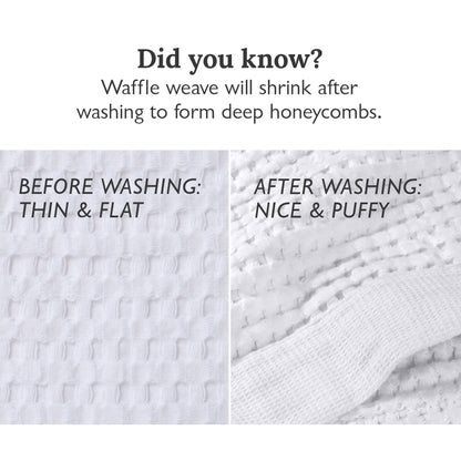 GILDEN TREE Waffle Cotton Bath Mat | TRUE Shift Quick‑Dry & Toxin‑Free