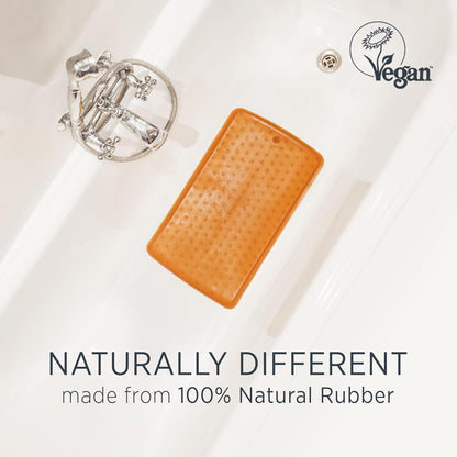 HEVEA Natural Rubber Wave Bath Mat: Plastic-Free & Biodegradable