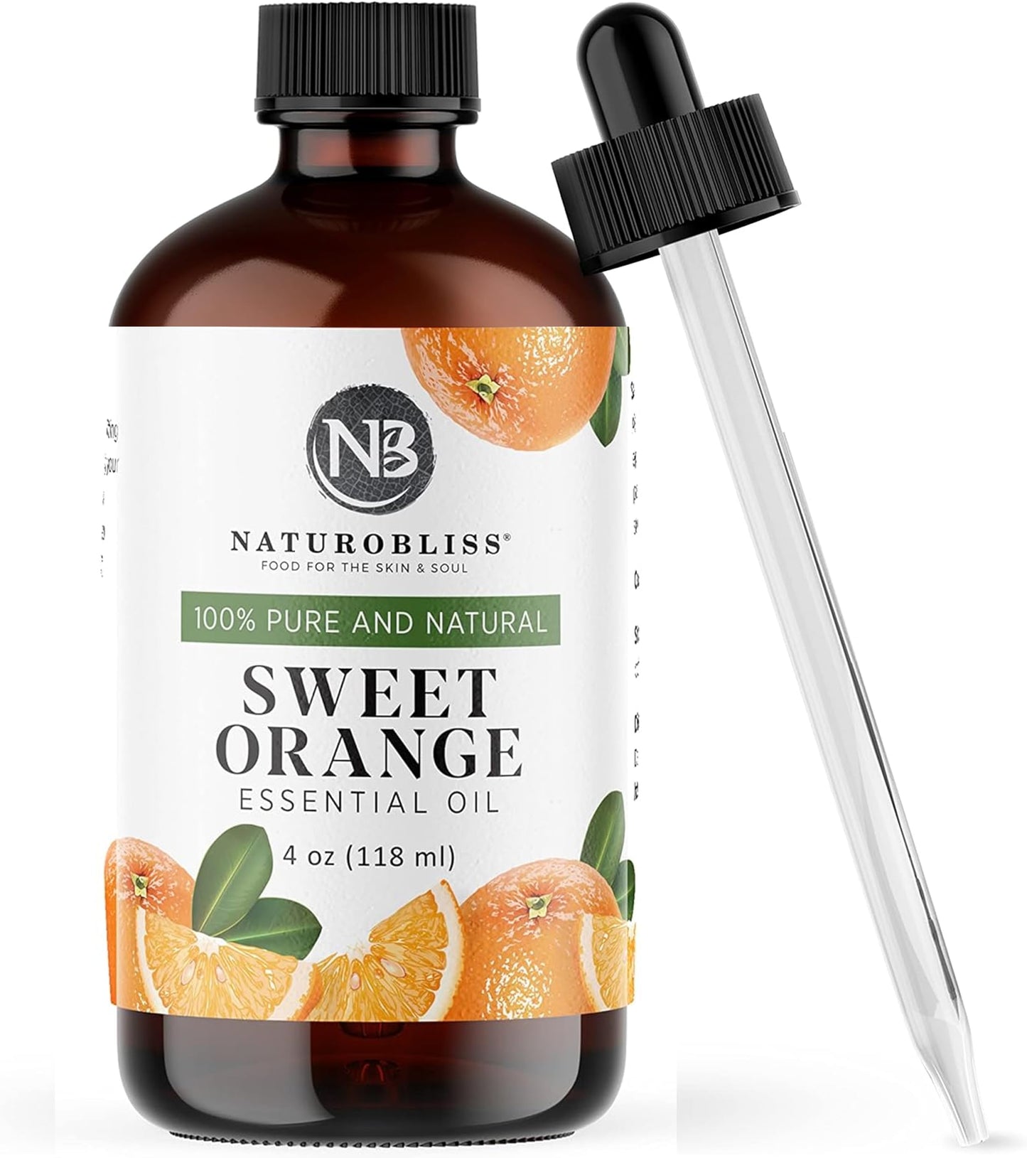 NaturoBliss 100% Pure Lemon Essential Oil: 4oz Value Size