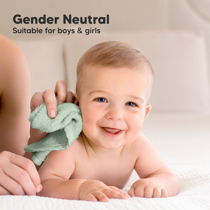 KeaBabies Bamboo Washcloths: 500GSM Ultra-Soft 6-Pack
