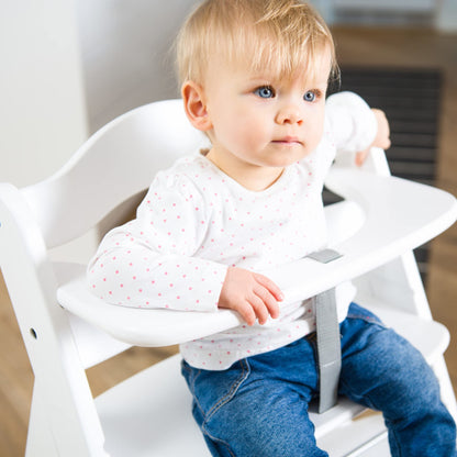 hauck Alpha+ Solid European Beechwood Grow-Along Highchair