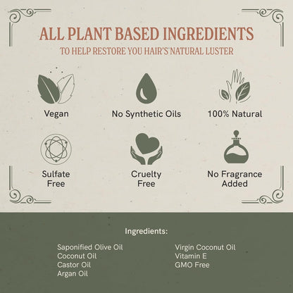 J·R·LIGGETT'S All-Natural Shampoo Bar: Tea Tree, Jojoba & Peppermint