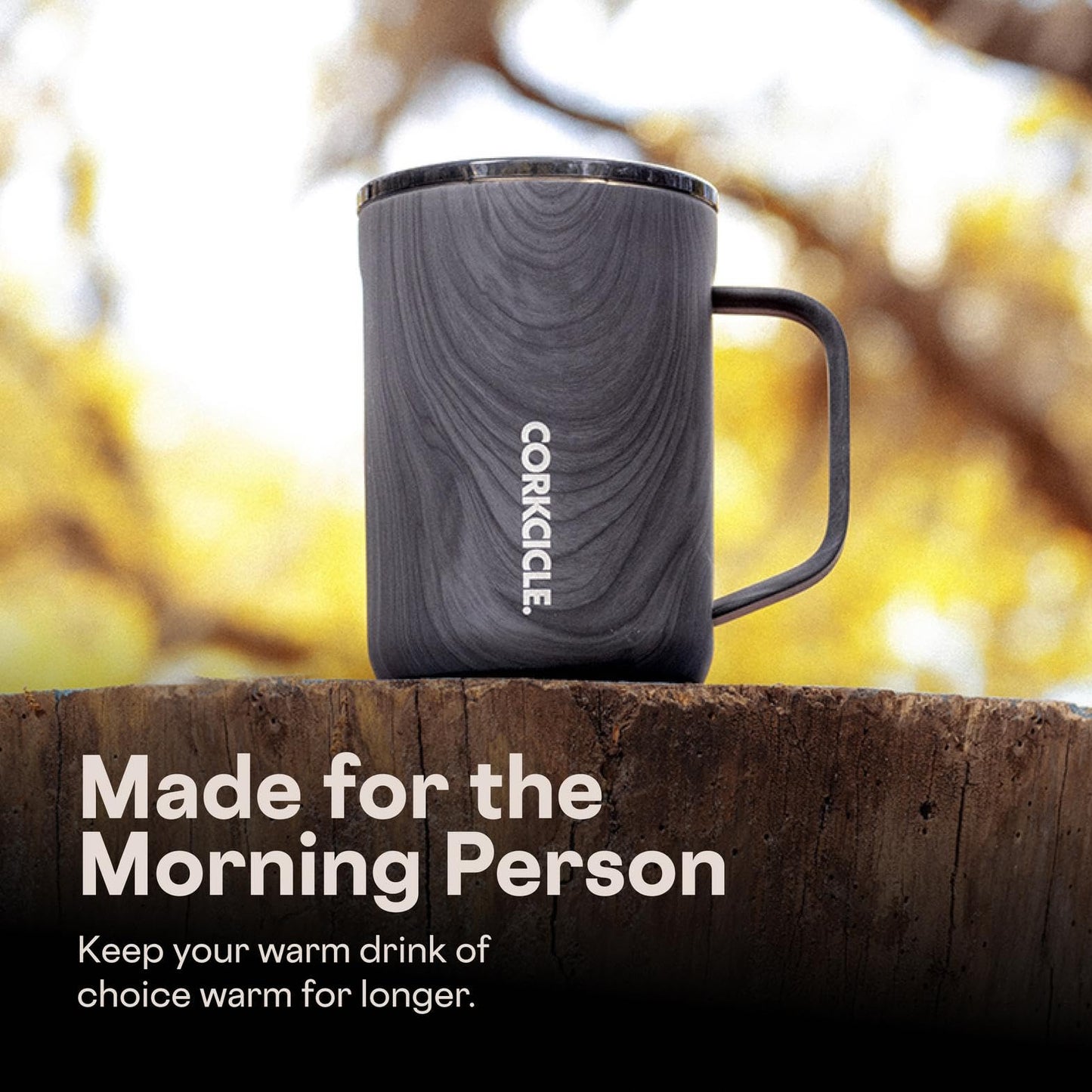 Corkcicle Classic 16 oz Triple-Insulated Stainless Steel Mug