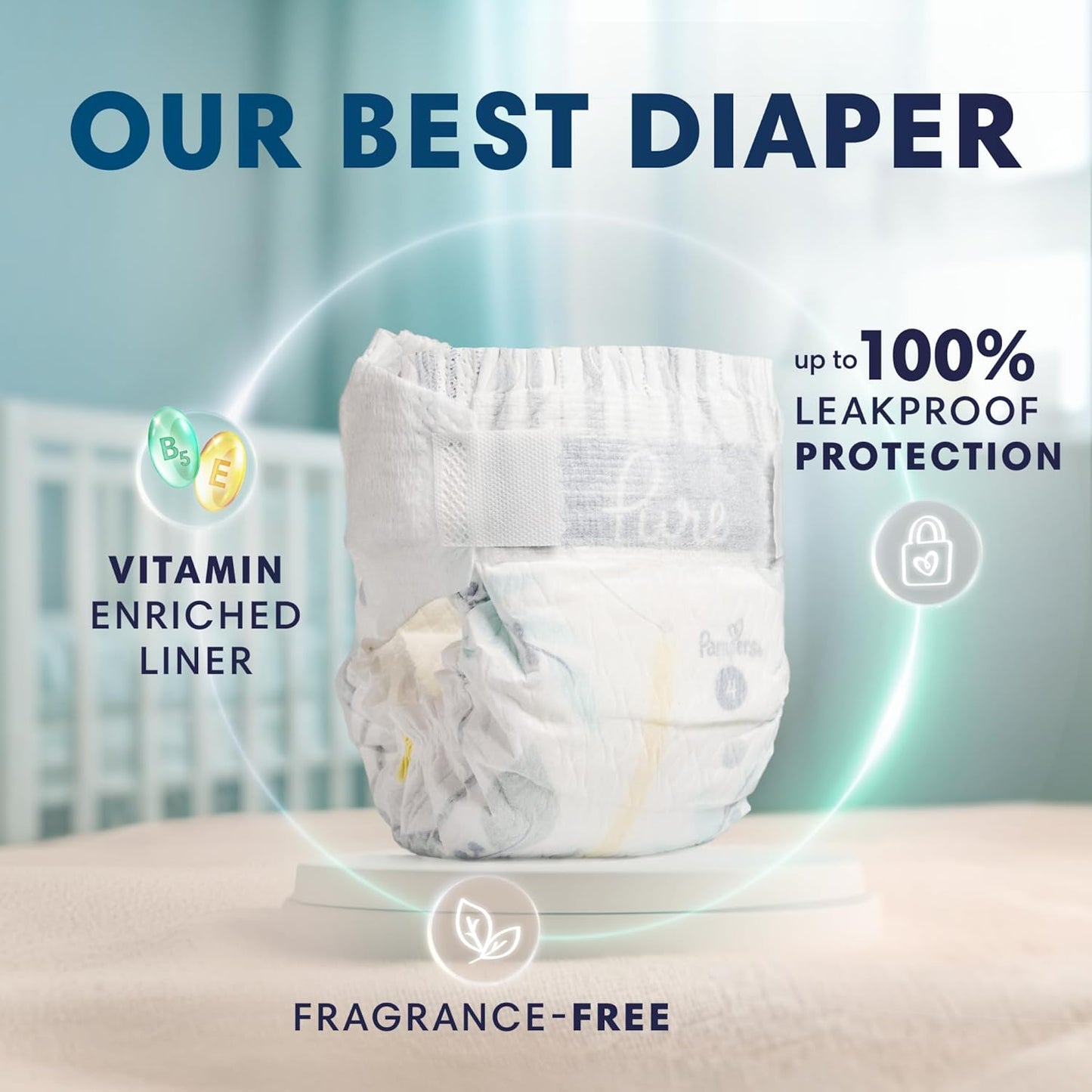 Pampers Pure Protection Diapers: Premium Plant-Based Skin Care