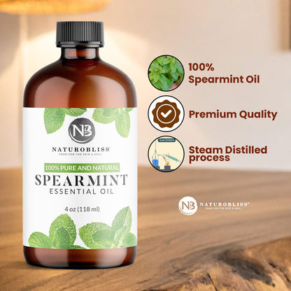 NaturoBliss 100% Pure Lemon Essential Oil: 4oz Value Size