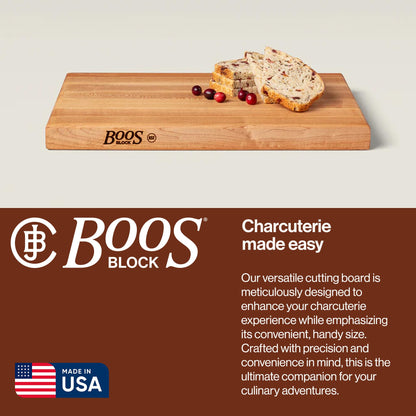John Boos R-Board Series Maple Cutting Board (24”x18”x1.5”)