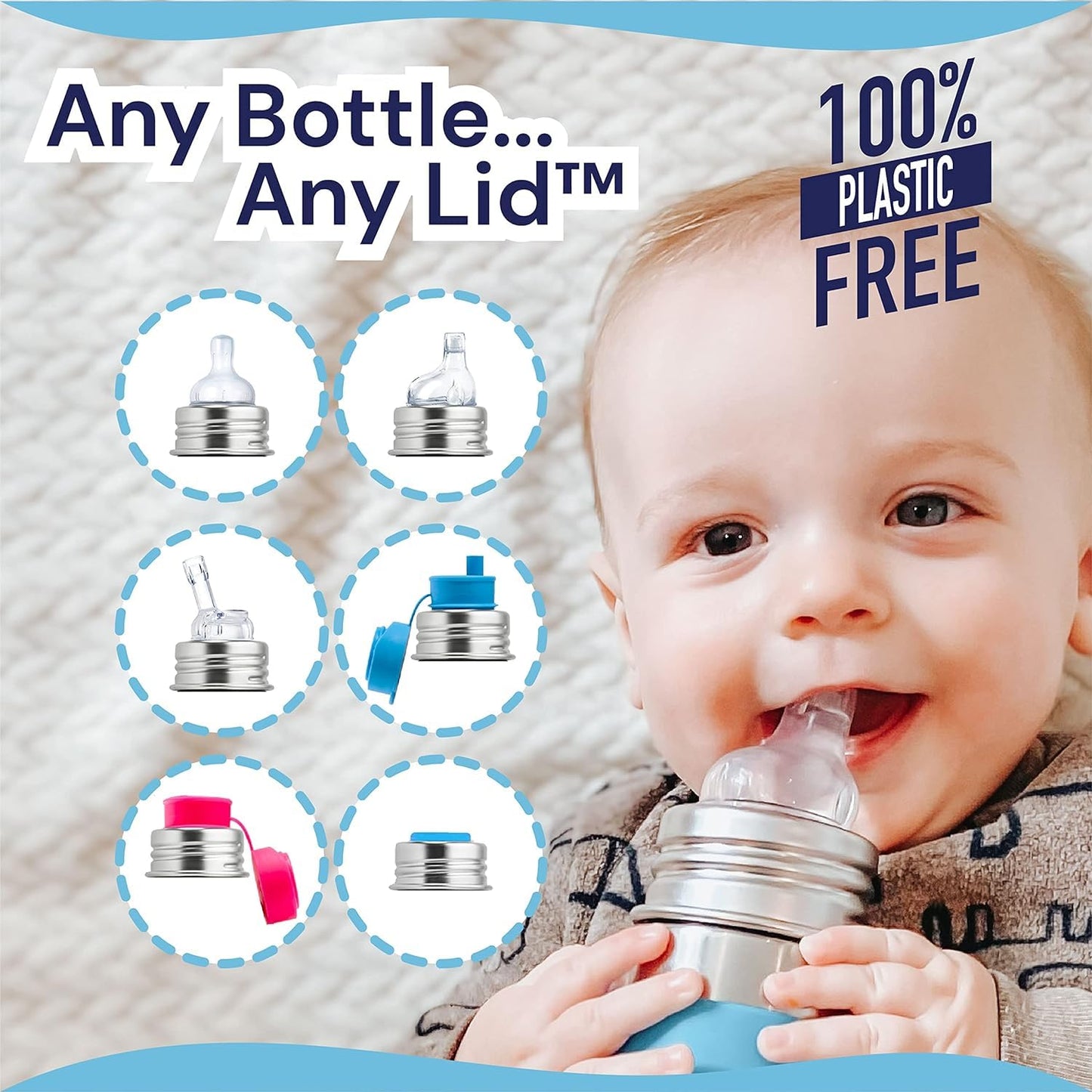 Pura Kiki 11oz MadeSafe Certified 100% Plastic-Free Sippy Cup