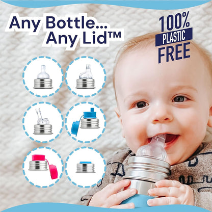 Pura Kiki 11oz MadeSafe Certified 100% Plastic-Free Sippy Cup