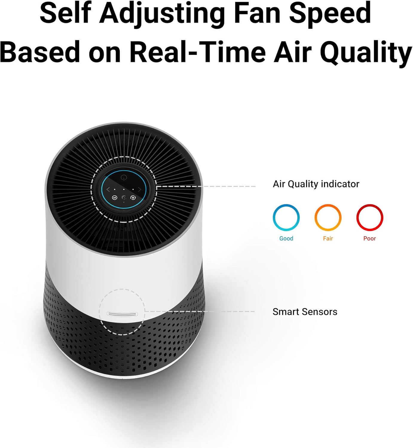 Non-Toxic Air Purifier: Winix A231 Tower System with HEPA & VOC Odor Control