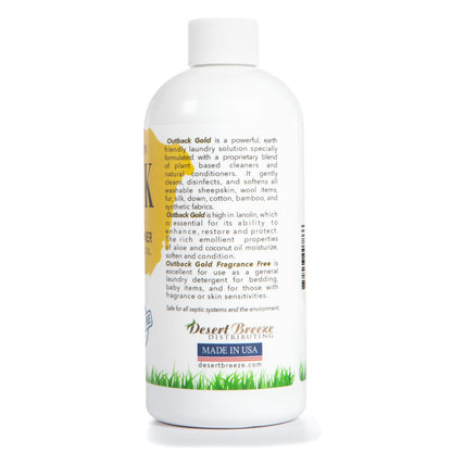 Outback Gold Unscented Plant-Based Wool & Cashmere Wash