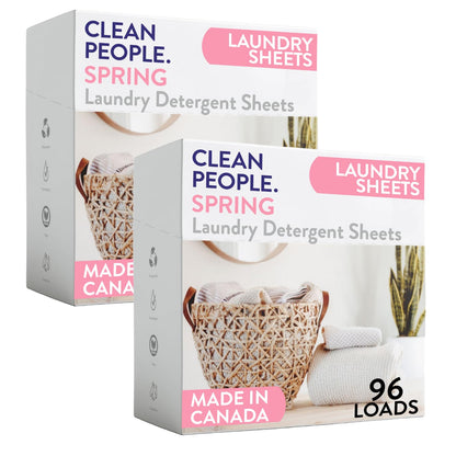 Toxin-Blocking Sleep & Laundry: Non-Toxic Clean People Ultra-Concentrated Detergent Sheets