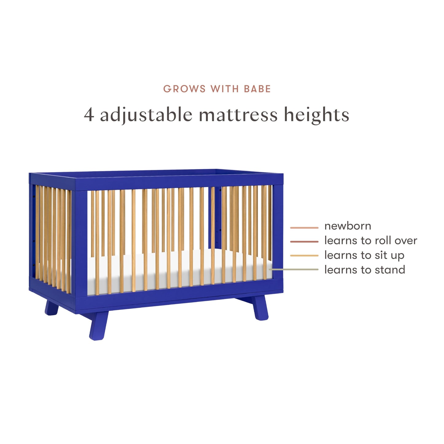 Babyletto Hudson 3-in-1 Crib: GREENGUARD Gold Purity