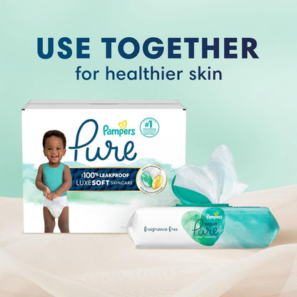 Pampers Pure Protection Diapers: Premium Plant-Based Skin Care