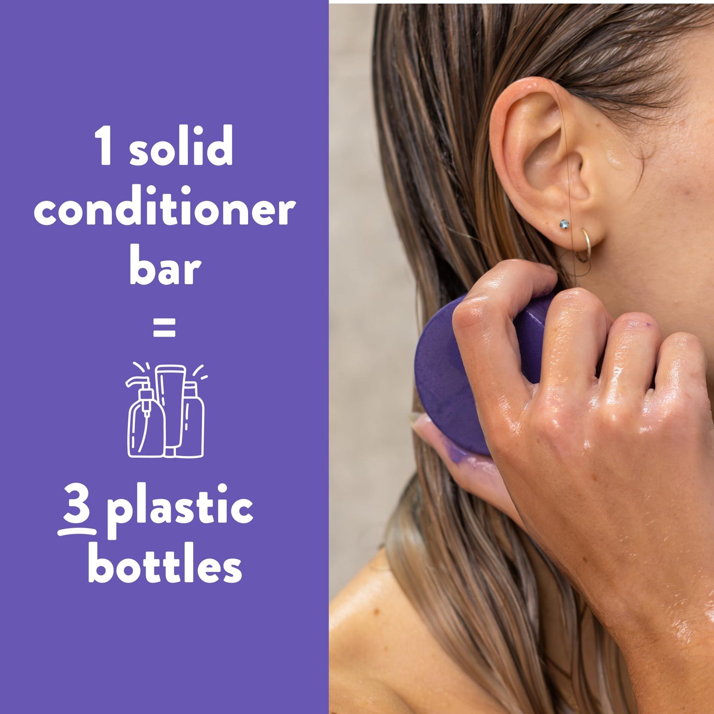 Ethique "Curliosity" Shea Butter Conditioner Bar: Plastic-Free