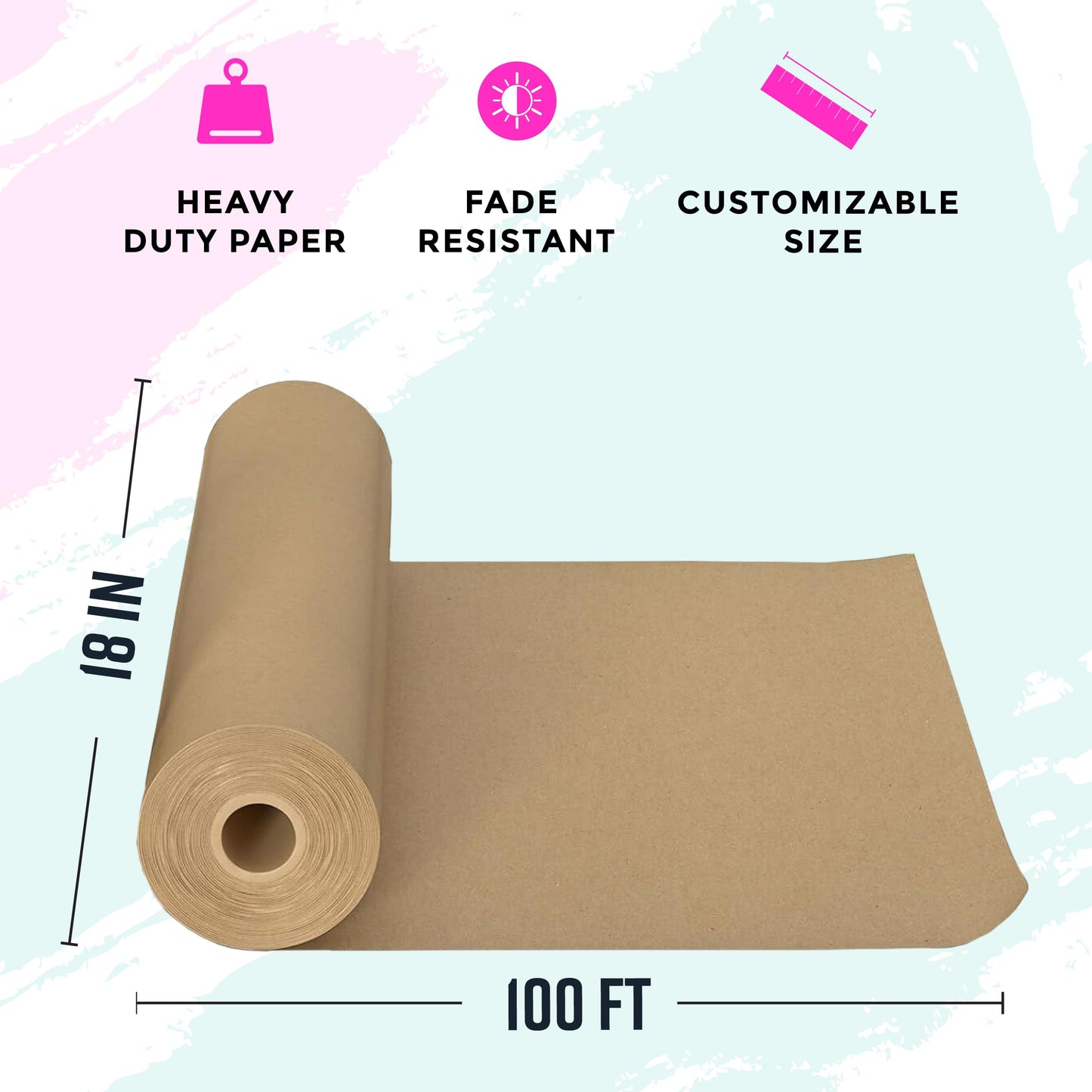 Stop Using Bubble Wrap: The 1,200" Recycled Brown Kraft Paper Roll, USA Made