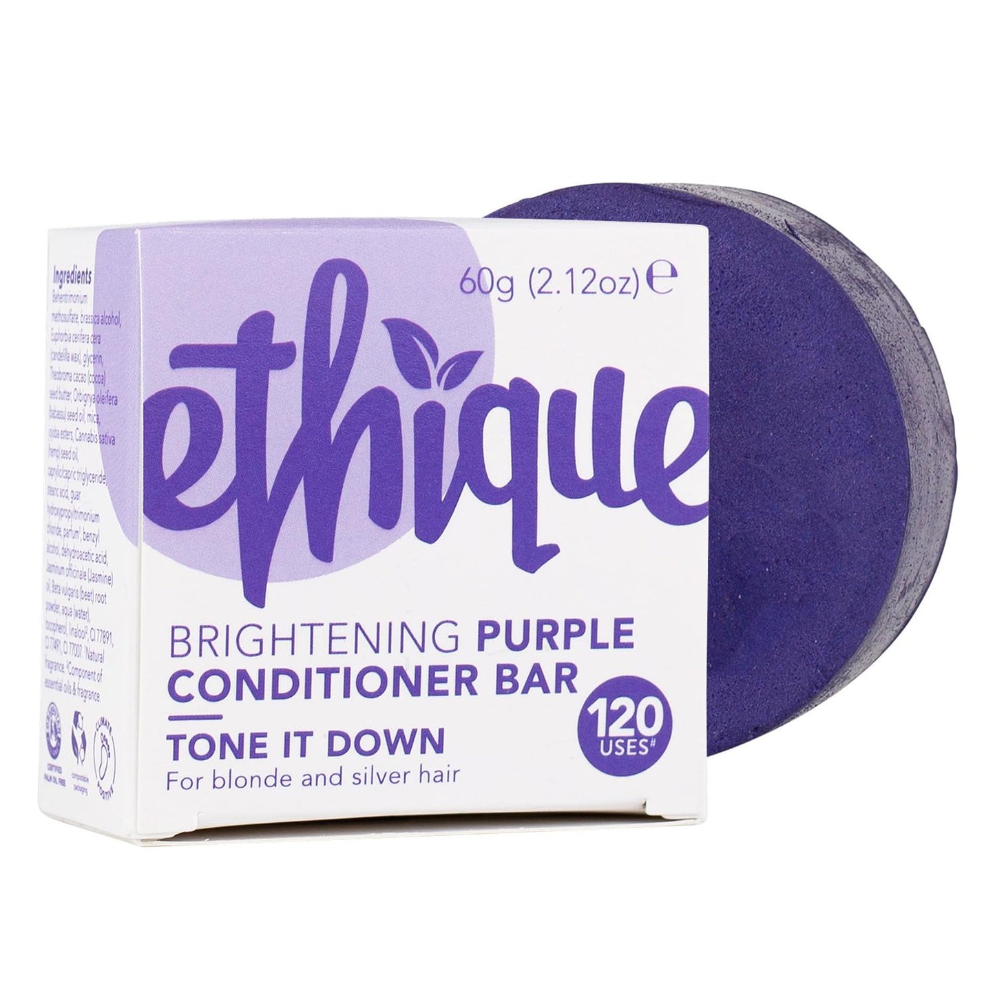 Ethique "Curliosity" Shea Butter Conditioner Bar: Plastic-Free