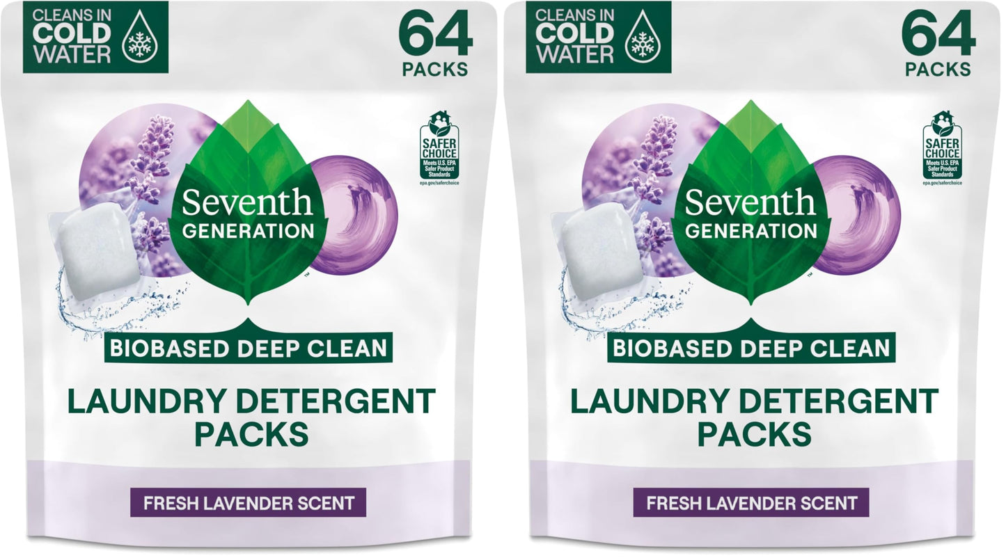 Seventh Generation Free & Clear Sensitive Skin Laundry Detergent Packs