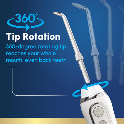 Waterpik Cordless Advanced 2.0 Flosser | TRUE Shift Travel‑Ready Oral Jet