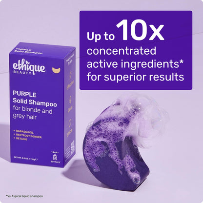 Ethique "Professor Curl" Shea Butter Shampoo Bar: Plastic-Free