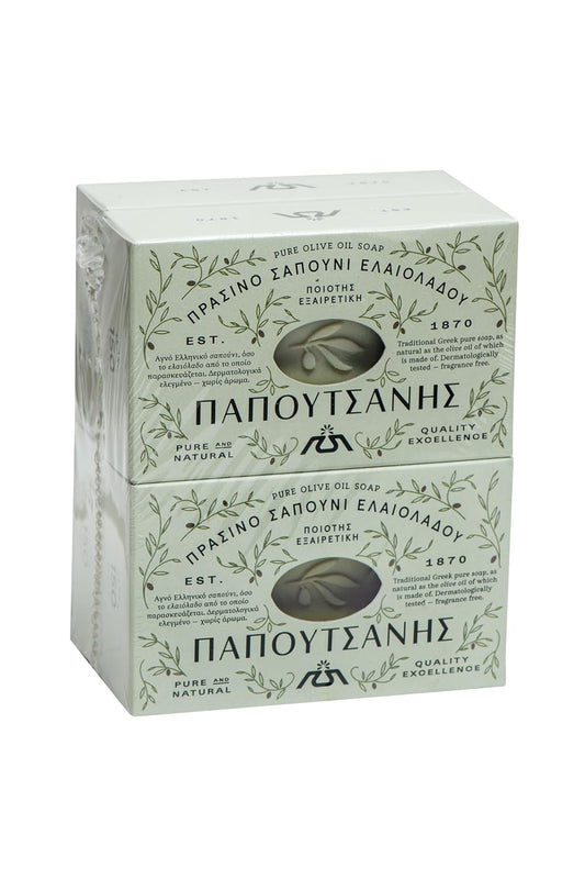 Pure Greek Olive Oil Castile Soap – Natural, Unscented & Gentle on Skin