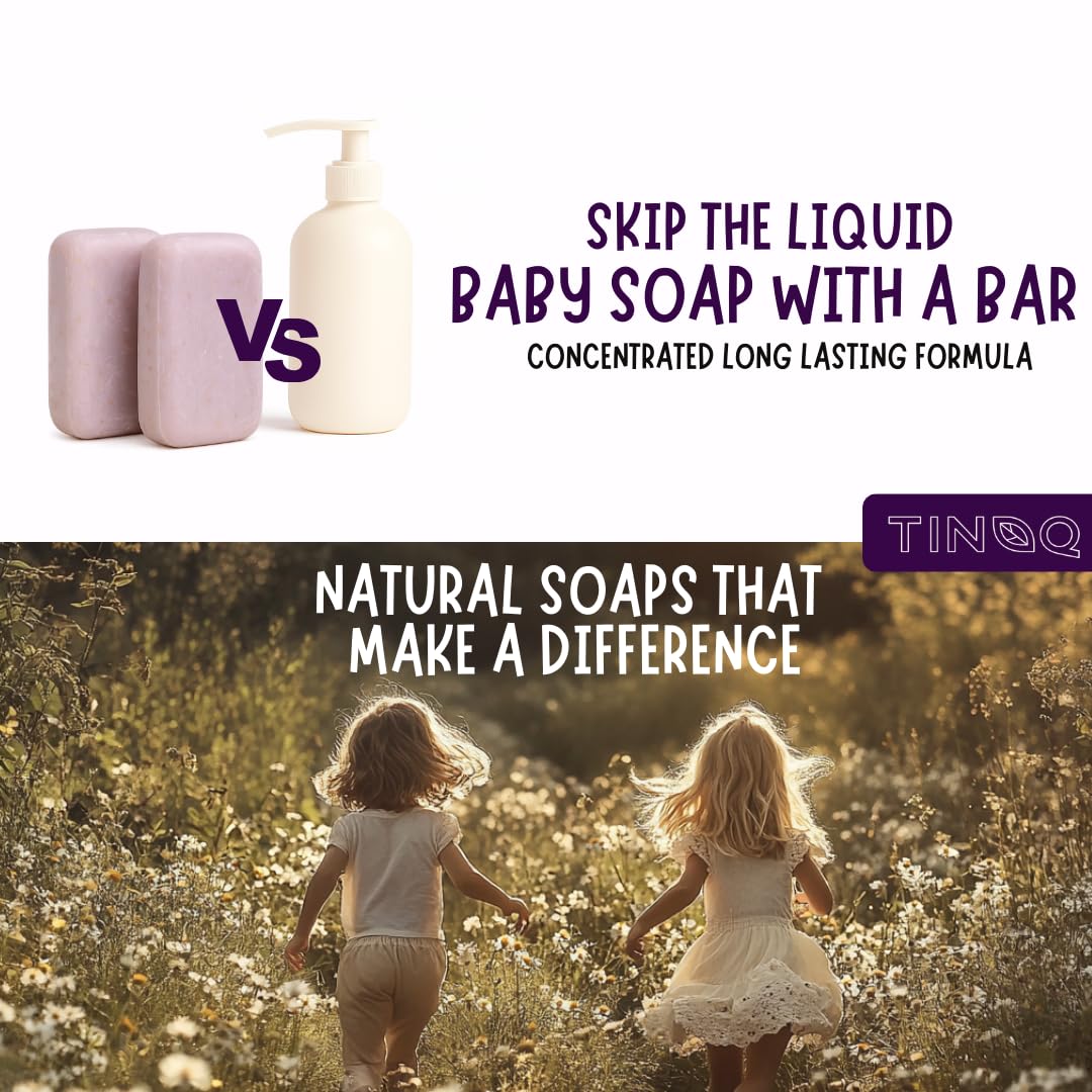 Tinoq Organic Baby Soap: Fragrance-Free & SLS-Free Purity