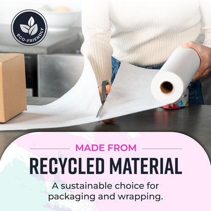 Stop Using Bubble Wrap: The 1,200" Recycled Brown Kraft Paper Roll, USA Made