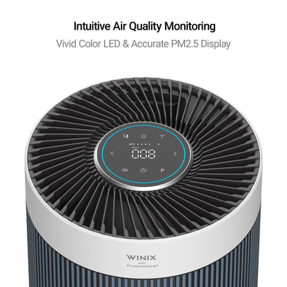 WINIX T810: True HEPA Purifier Capturing 99.99% of Allergens, Smart WiFi Purifier Reducing VOCs and Smoke