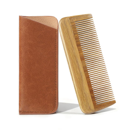 Handmade Green Sandalwood Wooden Comb, Anti-Static & Vegan – Onedor