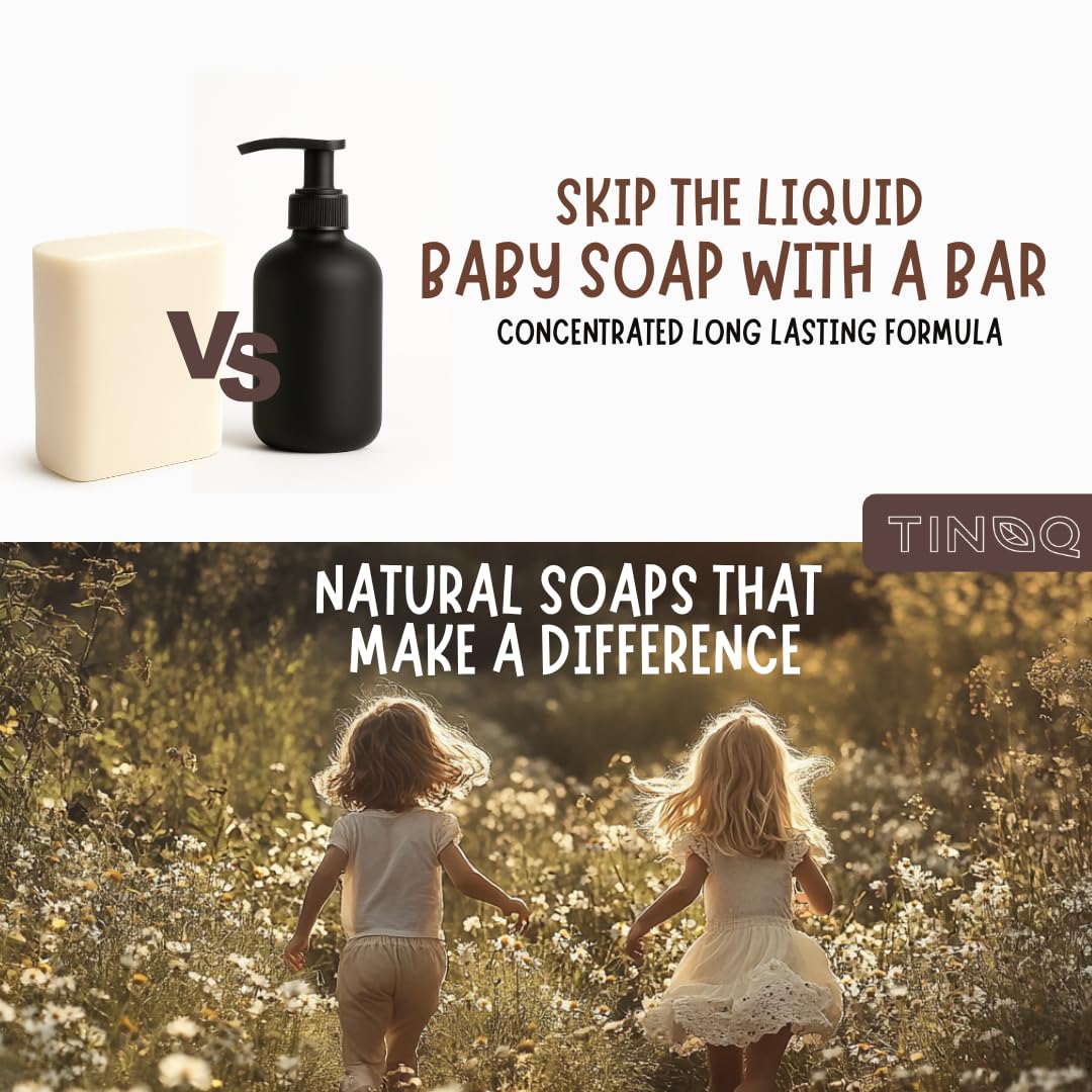 Tinoq Organic Baby Soap: Fragrance-Free & SLS-Free Purity