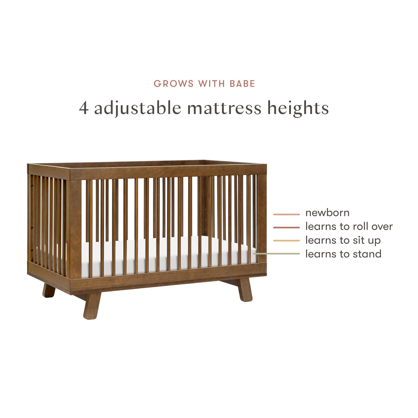 Babyletto Hudson 3-in-1 Crib: GREENGUARD Gold Purity