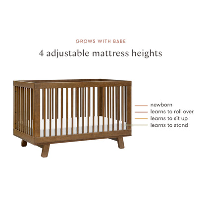 Babyletto Hudson 3-in-1 Crib: GREENGUARD Gold Purity