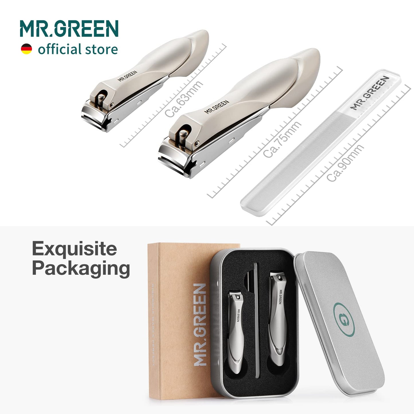 MR.GREEN Baby Safety Clippers: Medical-Grade Anti-Splash Tool
